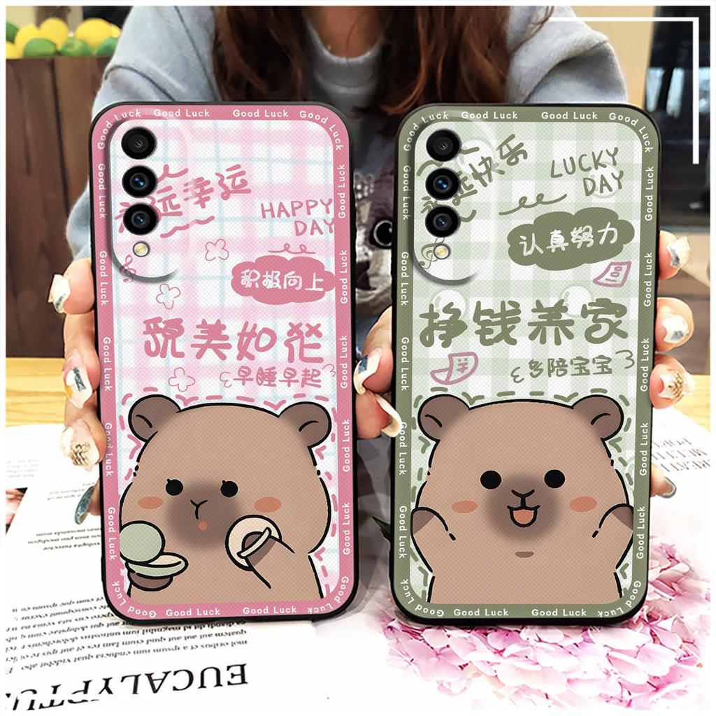 Anti-dust Silicone Phone Case For Wiko T50 Full Wrap Couple Phone Pouch Waterproof Shockproof Durable Cartoon Back Cover