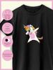 Unicorn Print T-shirt