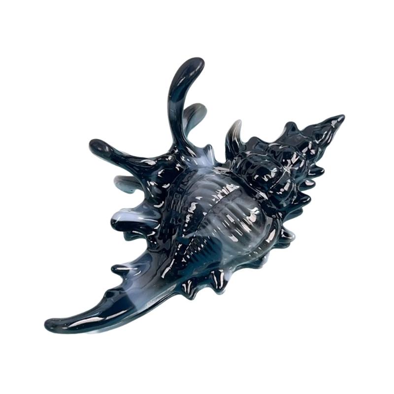 Vibrant Conch Charm Hair Claw Hairpin For Women Summer Vacation Headdress Securely Hold Beach Styling Tool