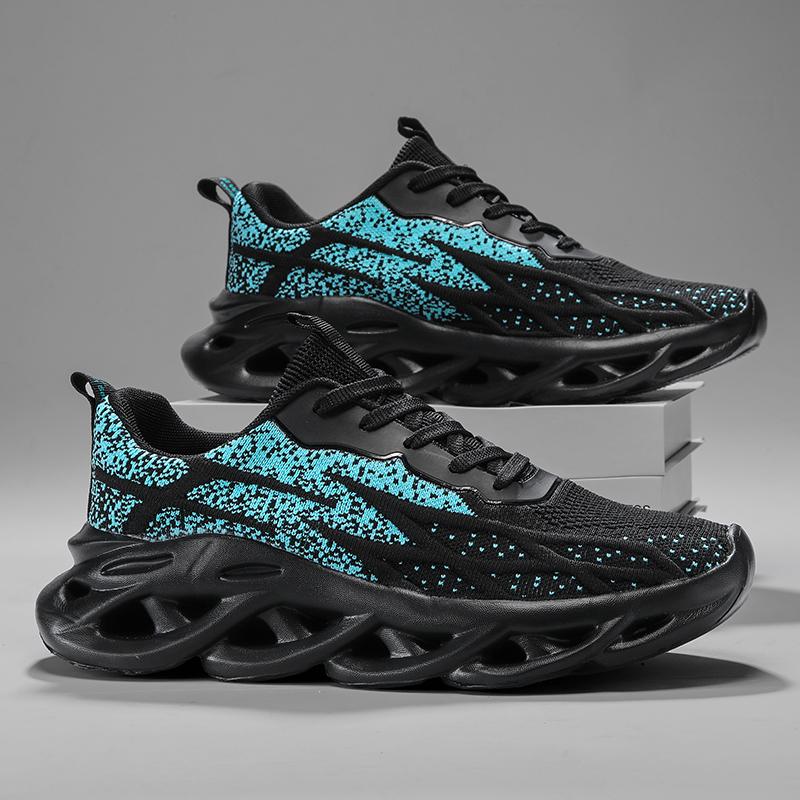 

Мужские кроссовки для ходьбы, дышащие, для бега на открытом воздухе, мужские теннисные туфли для мужчин, легкие, мужские, спортивная обувь, тренировочная обувь 46 темно-синий