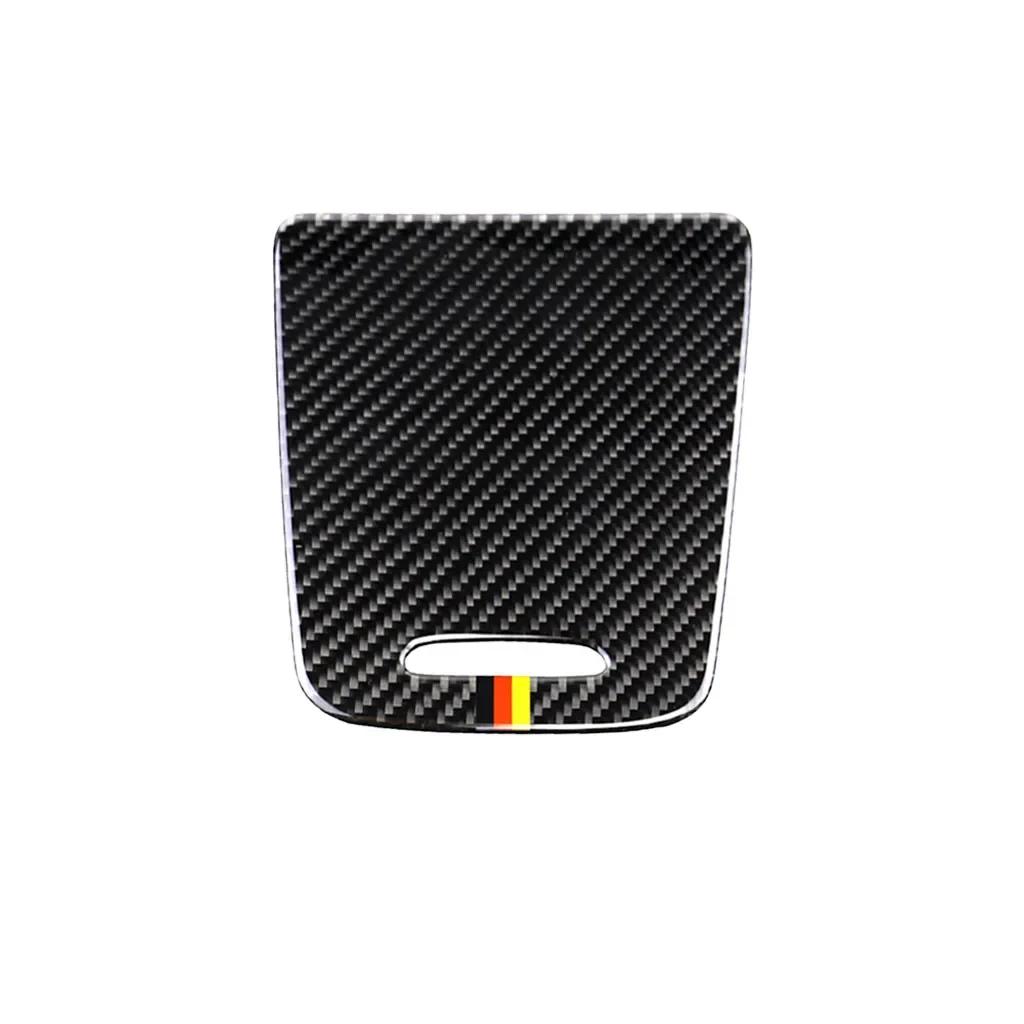 Carbon Fiber Central Control Panel Stickers Decoration Trim Car Covers for Mercedes A Class CLA GLA 2013-2018 Accessories  3D