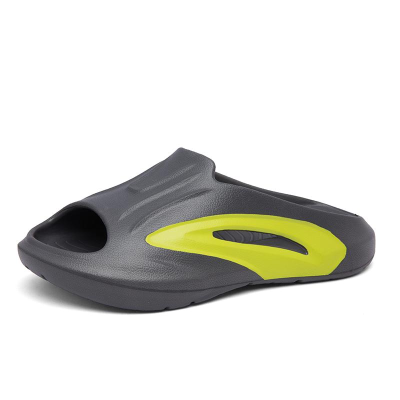 Summer New Men's Shower Slippers Flip-flops Indoor and Outdoor Home EVA Sandals Non-slip Casual Beach Men's Shoes Mesh Slippers
