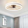 20 Zoll Haushalts-Elektro-Deckenventilator Schlafzimmer Einstellbare Helligkeit LED-Deckenventilatorleuchte Gleichstrommotor Deckenventilator mit Licht