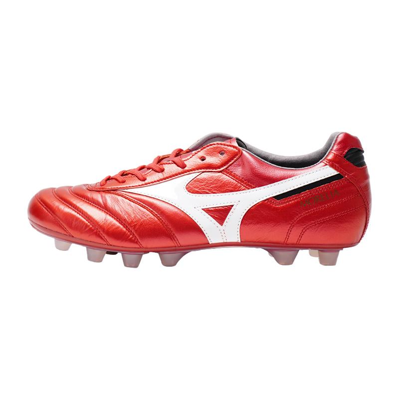 

Mizuno Morelia 2 Japan Пак Рубиново-красный Мужские Кроссовки Белые P1GA250160 41