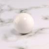 Round Gear Knob Short Shifter Knob For Universal Car Acrylic Shift Knob Black Silver SK-1006
