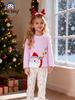 Kids' Xmas Long Sleeve Santa Pullover & Pants Set, Autumn/Winter
