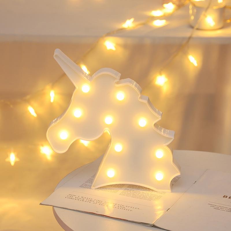 Swan, Cactus, Giraffe Shaped LED Night Light – Colorful Festival Decoration