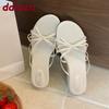 Fashion Fashion Shallow Ladies Wedges Low Heel Sandals Shoes Female Summer Beach Round Toe Women Wedges Slides Sandals Shoes Slippers