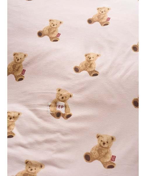 Gelato Pique Sleep Bear Pattern Set PSGG244831PNKS 2-Piece (Single)