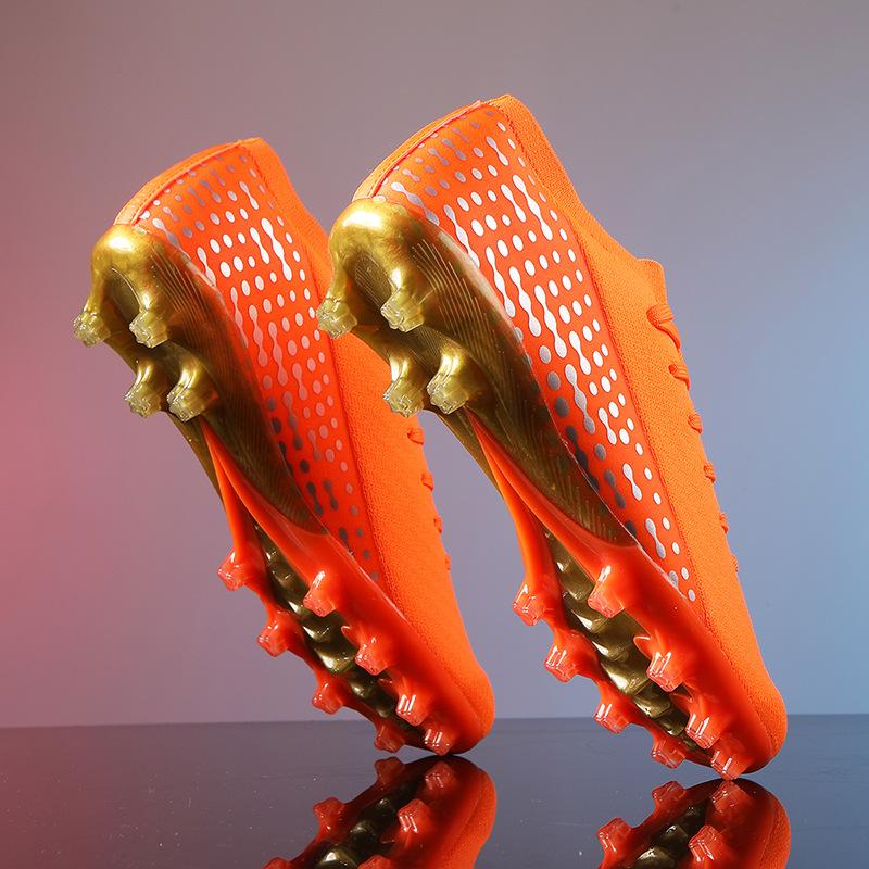 New Low-Top Football Shoes Men'S And Women'S Game Training Shoes Ag Spikes Adult Student Grass Game Football Shoes