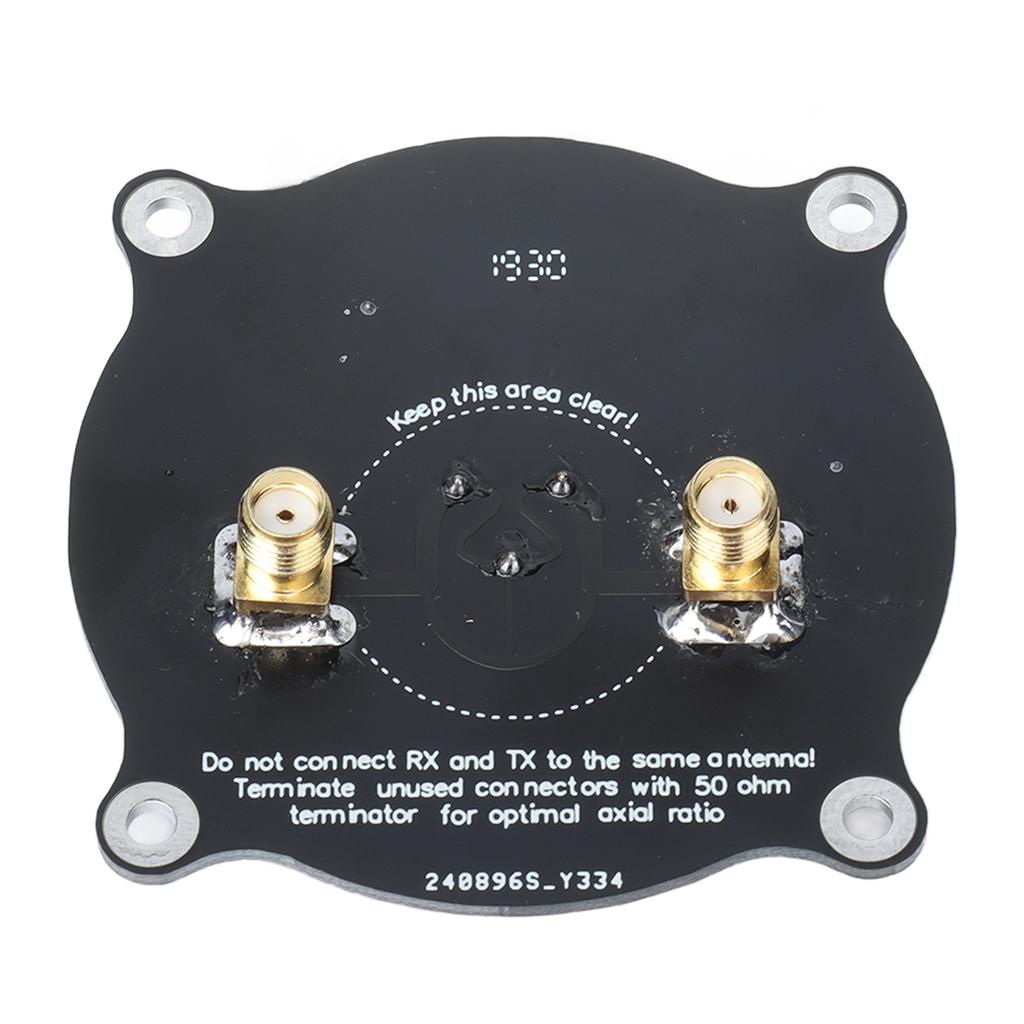 Triple Feed Patch Antenna 5.8GHz Directional Circularly Polarized Antennas for Drones