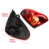 Car LED Rear Tail Light Red For Mitsubishi L200 Triton 2005-2016 Brake Fog Lamp Turn Signal Light With Wire Car Accessories