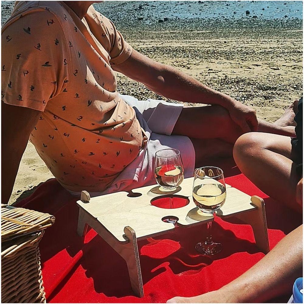 

Портативный уличный домашний портативный стол для пикника, складной винный столик, легко носить с собой, инструмент для кемпинга