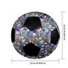 1pc JoJos Bizarre Adventure Football Soccer Ball Size 5 Indoor Soccer Ball Fashion Colorful  Backyard Game -Great For Sports Fans Gift HE6