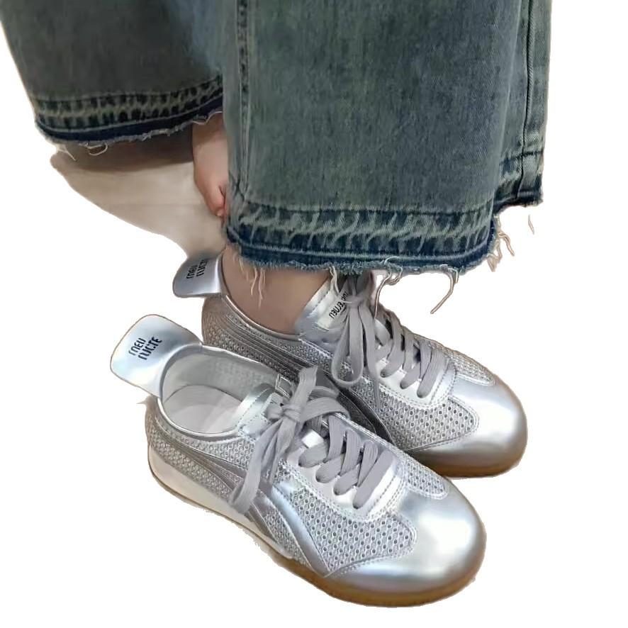Mesh breathable Forrest Gump shoes women's 2025 new popular summer net shoes versatile casual sports shoes women's German training shoes