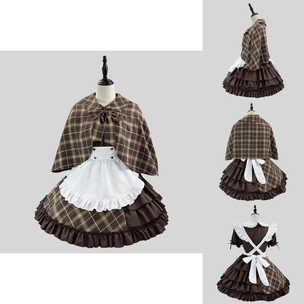 Detective Love Song Maid Dress With Material For Costume Parties And Events