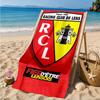 Racing Club De Lens Crest Beach Towel, Quick-drying, Easy To Care For, Suitable for Both Fitness and Beach Vacations,Sports Essential
