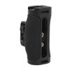 Curved Side Handle Grip for Camera Cage with Cold Shoe Mount 14in Screw Hole Built In Hex Key