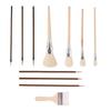 11 Pcs Watercolor Brushes Ceramic Painting Brush Artist Paint Brushes Practical Art Paintbrush Set Drawing Supplies
