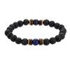 Vintage Irregularity Natural Lava Stone Beaded Couple Bracelet for Men Women Personality Charm Party Bangle Jewelry Accessories