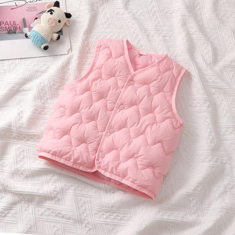 Children's Cotton Vest: Slim Fit, Warm & Thickened for Boys and Girls - Autumn/Winter Wear for Small and Medium Kids.