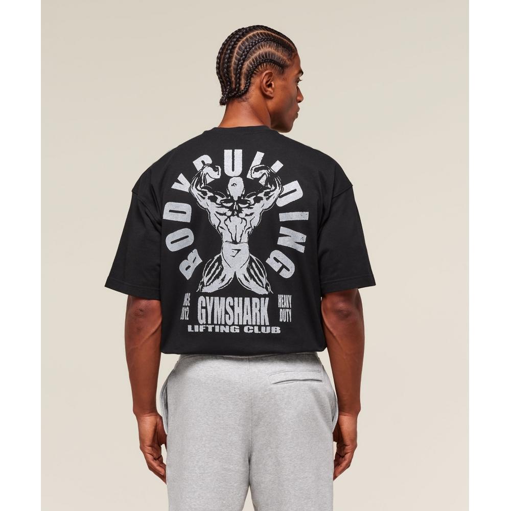 

Gymshark Футболка Lifting Club Flex черная A2b8m Bb2j XS