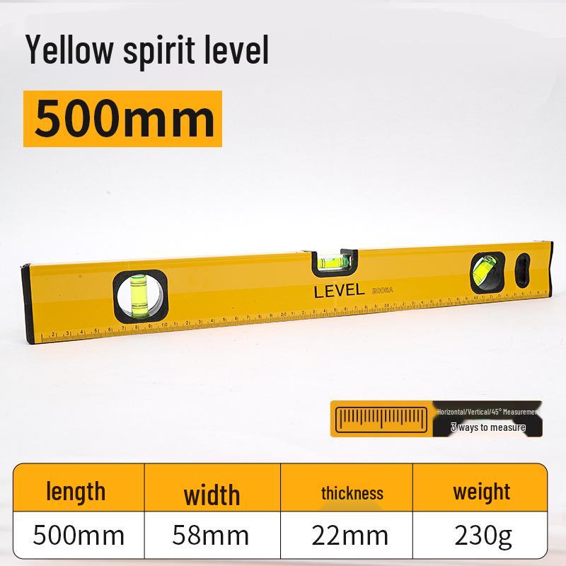High-Precision Cast Aluminum Magnetic Spirit Level Measuring Tool