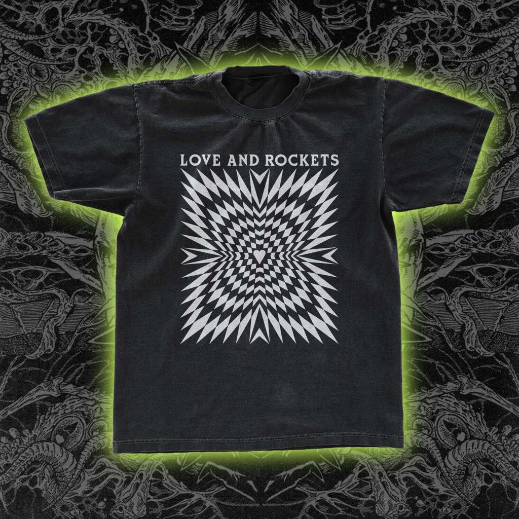 The Founding Father of Gothic Rock Band Bauhaus American Vintage Mens and Womens Loose Tshirts