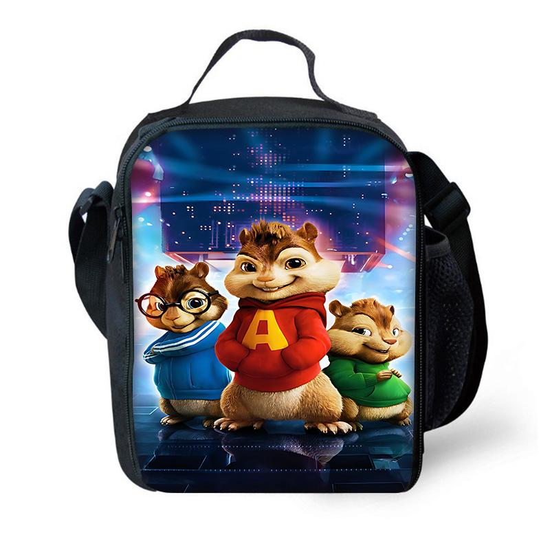 AlvinS en de C-Chipmunks: ChipwreckedS Kinder Schoolrugzak met Lunchtassen, Etui, Schooltassen voor Jongens Meisjes Beste Cadeau