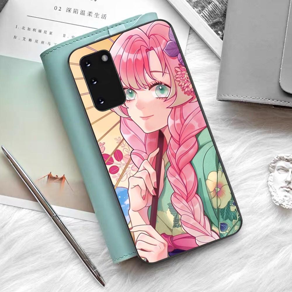 Kanroji Mitsuri Anime Phone Case For Samsung S 9 10 20 21 22 23 30 23 24 Plus Lite Ultra FE S10lite Fundas