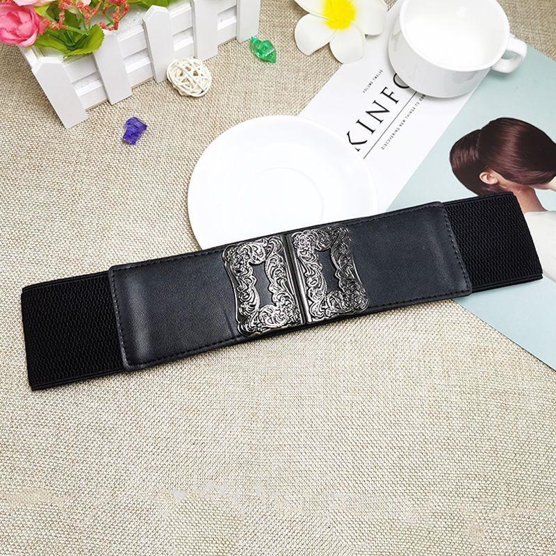 Stylish Waist Belt For Women Fashionable Dress Accent Versatile Elastic Design Available In Multiple Colors And Patterns