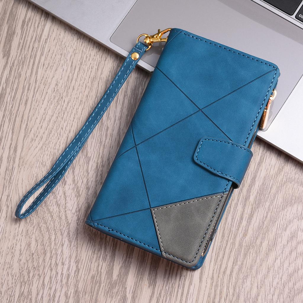 Flip Leder Hülle Für XiaoMi 14T 13T 12T 11T 11 Lite Redmi Note 15 14 13 11S 12 Pro Plus Reißverschluss Kartenfach Geldbörse Tasche Hülle