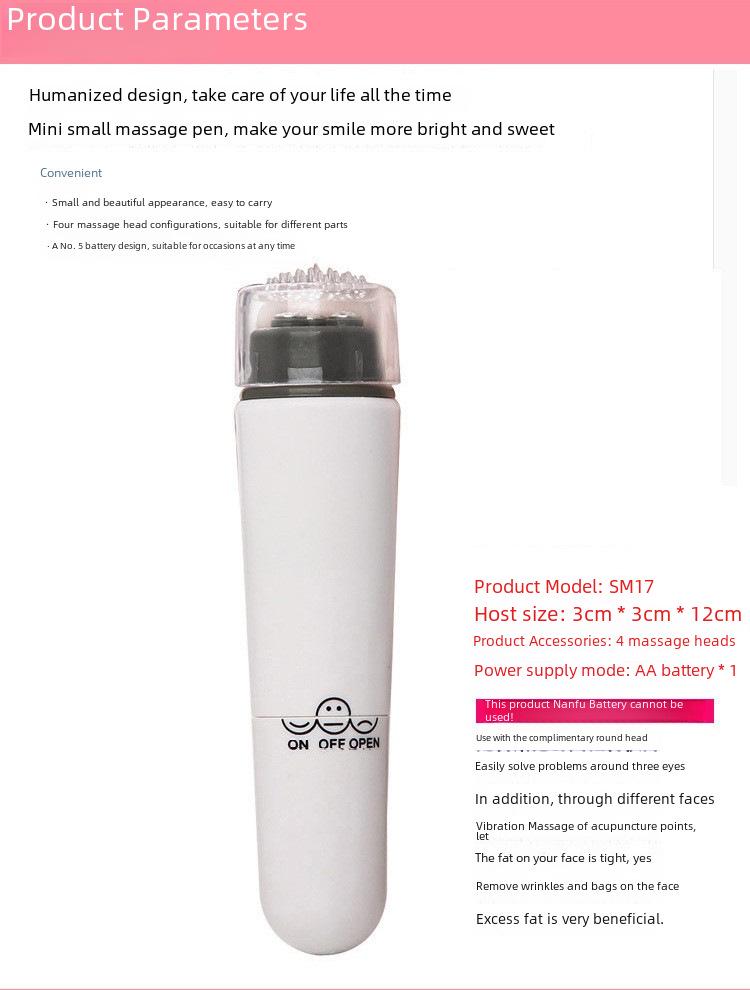 Mini Electric Eye Massager: Vibration & Magnetic Therapy Portable Beauty Tool