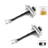 BDP1242-1 2 kusy přední levé A PRAVÉ dveřní západka pant doraz zarážka omezovač pro Vauxhall Opel Zafira Tourer C P12 2011-2019 39045010