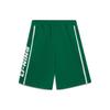 Stripe Embroidered Logo Shorts 'Green' Men's AKST601-4