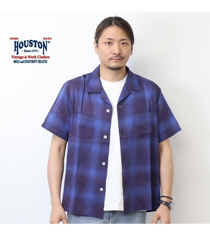 OMBRE CHECK SHIRT [Houston] S/S