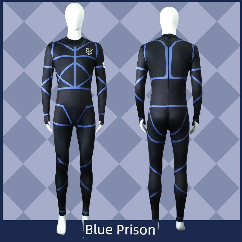 Blue Prison Anime Cosplay Costumes for Isagi Yoichi, Hyouka, Chigiri Hyoma, and Rensuke