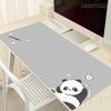 Gamer Mousepad Panda Mouse Pad Large Mouse Mat Green Deskpads Antislip Rubber Desk Rug PC Desk Mats Cute Mousepads xcm