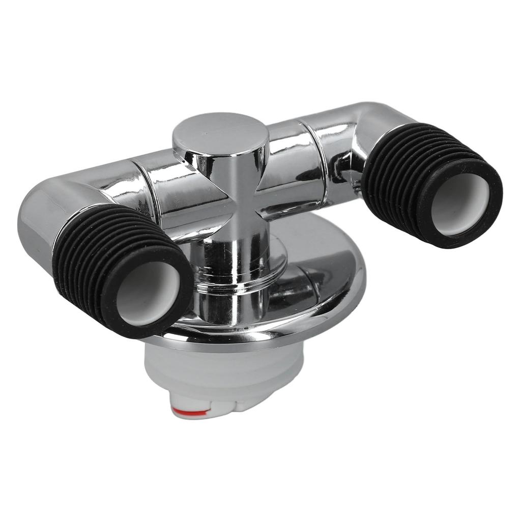 3 Way Hose Splitter Odor Prevention ABS High Toughness Improve Drainage Efficiency Washing Machine