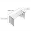 Stainless Steel Dish Rack - Adjustable Kitchen Drainer, Foldable Utensil Holder for Dishes, Cups, Pots & Lids | Space Saving