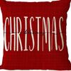 Merry Christmas Decor Cushion Cover x cm Pillow CaseCartoon Reindeer Santa Claus Printed Throw Pillowcase Linen Pillow Cover