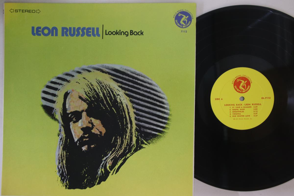

LP Record LEON RUSSELL - Looking Back OL7112 OLYMPIC US Rock Used