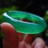 Natural Green Jade Bangle Bracelet Charm Jewellery Fashion Accessories Lucky Amulet Gifts for Women