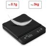 Small LED Display Coffee Scale Food Scales Plastic Material Small Digital Coffee Scale Perfect Gift for Coffee Lovers