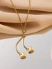 1pc Stainless Steel Heart Shaped Adjustable Length Necklace, Suitable For Daily Wear Valentines