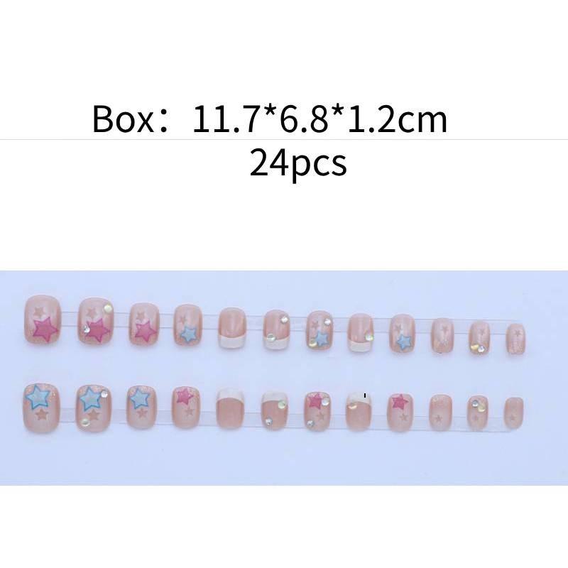 

Womens Art Nail Wearable Nail Products Detachable Wearresistant Fashionable