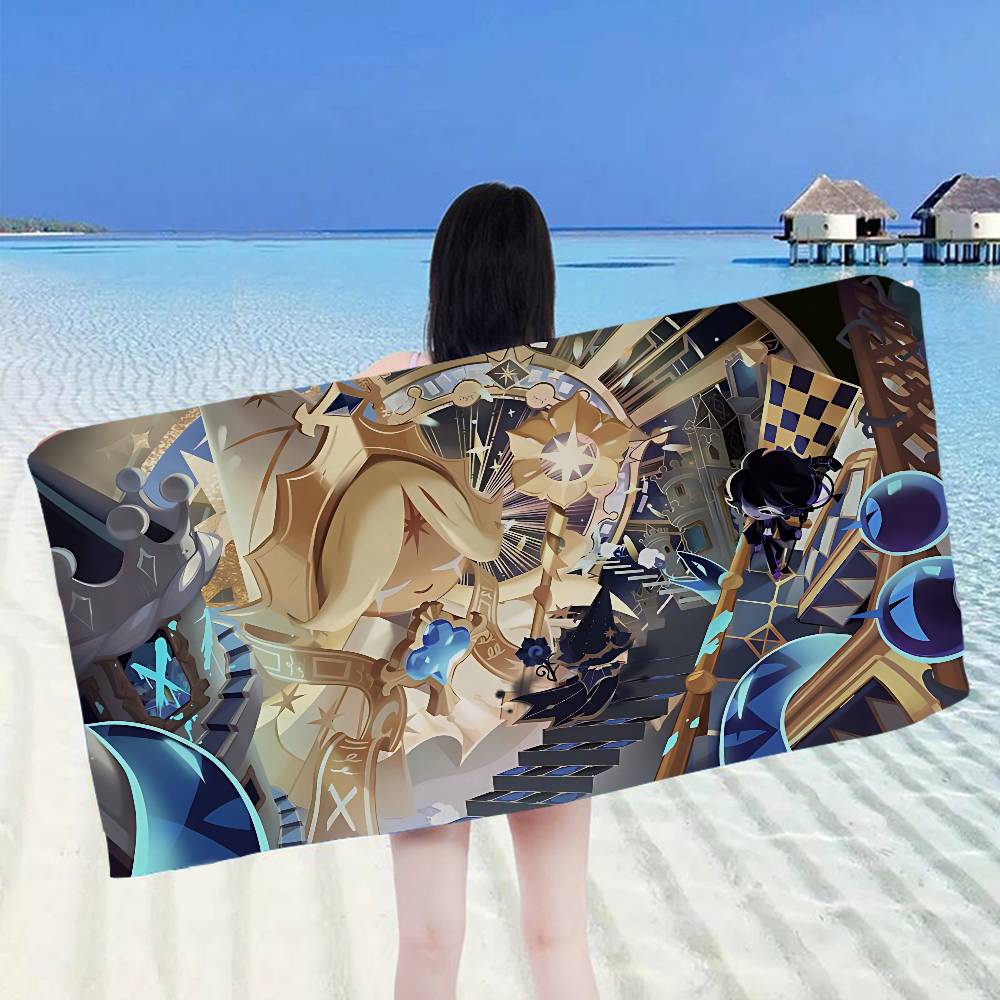 Game C-Cookie R-Run K-Kingdom Beach Towel Colorful Bath Towels for Microfiber Quick Dry Custom Sand Free Beach Yoga Spa Gym Pool