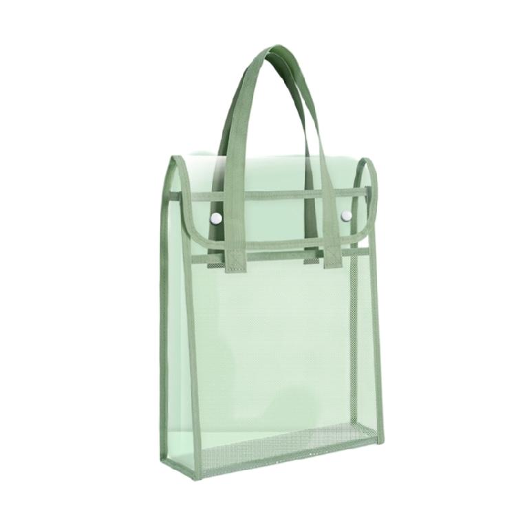 File Holders Reinforced Thickened Waterproof Clear Views Spacious Interior Ergonomic Handle for Business Professional