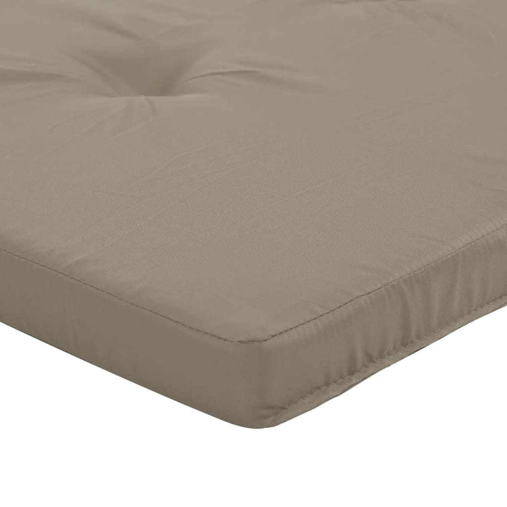 Lounge Chair Cushions 2 Pcs Taupe Oxford Fabric