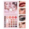 Eyeshadow Palette Makeup 24 Colors North Smeej Cosmetic - Daily Use Women Teens Halloween Party Travel Eye